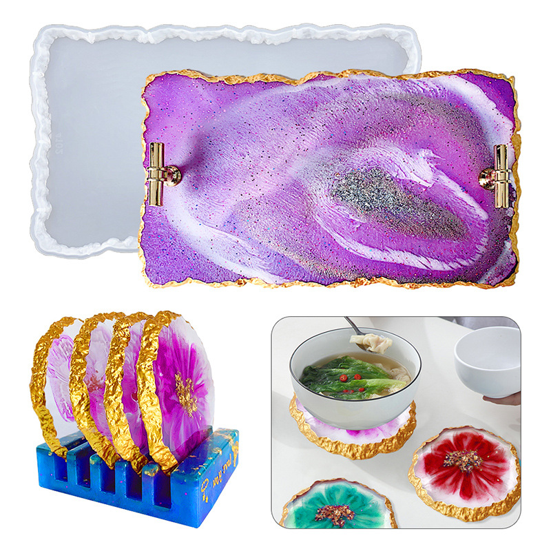 DM413 Drusy Coaster Harzform G – Resin Craft Ideas Bewertung und Preis