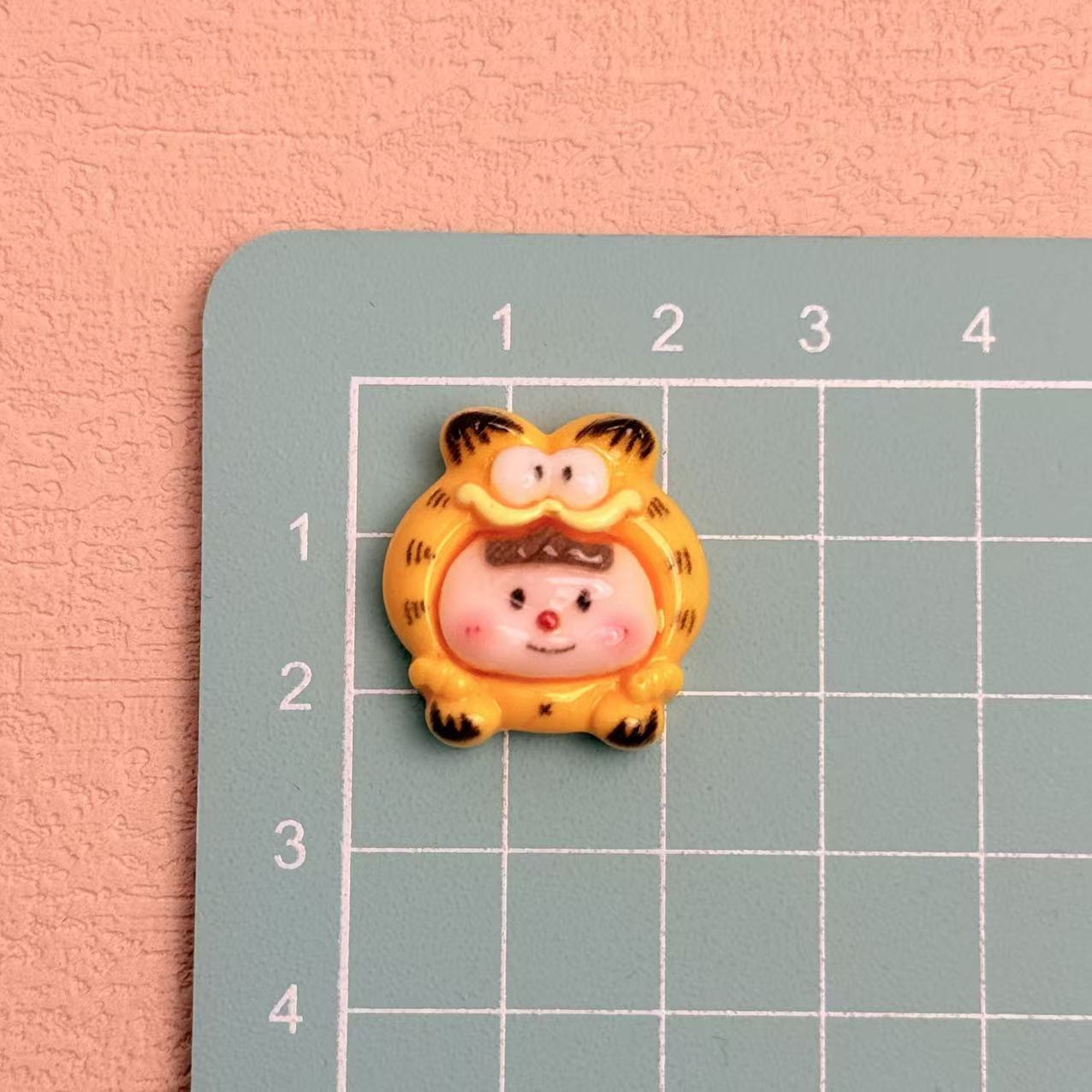 50 Stück Garfield Cartoon Nied – Resin Crafts Diy Bewertung und Preis