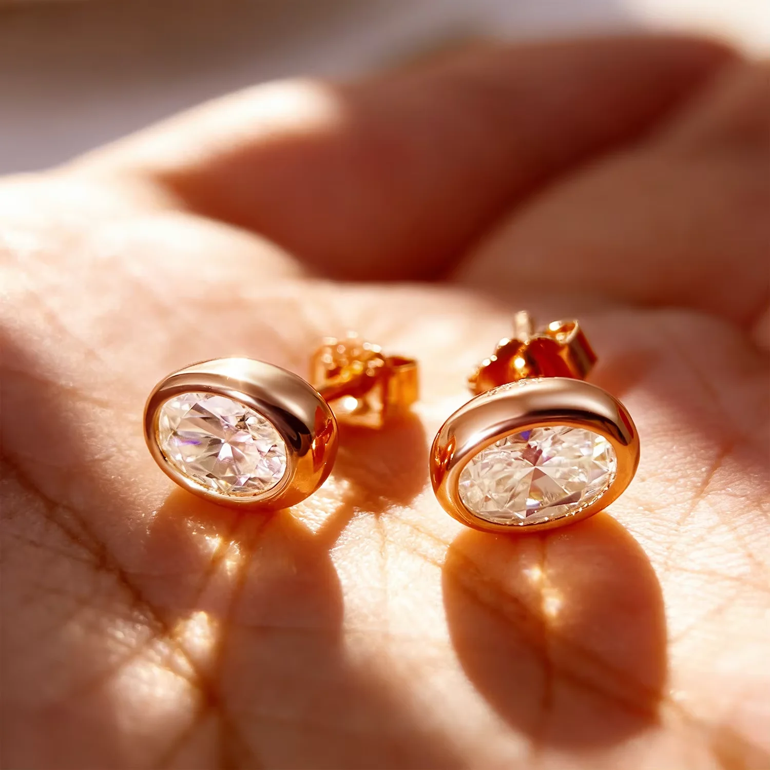 QIBAOKU Bezel-Set Ovaler 3ct M – Bezels Set Pendant Bewertung und Preis